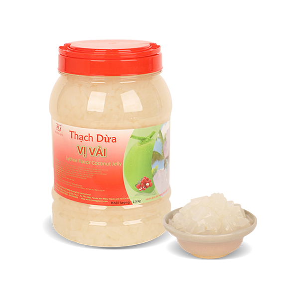 Thạch dừa vị vải 荔枝椰果