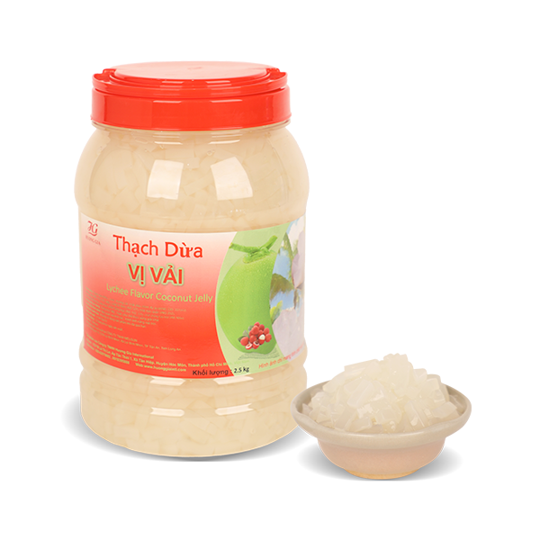 Thạch dừa vị vải 荔枝椰果