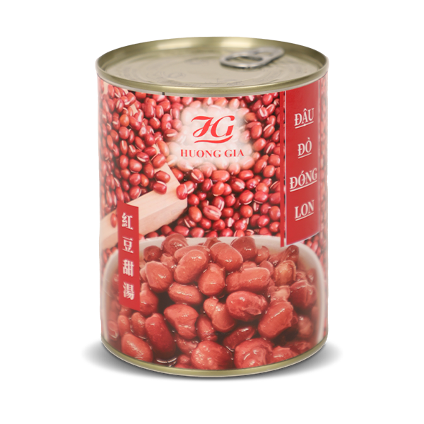 Đậu đỏ đóng lon   紅豆罐頭